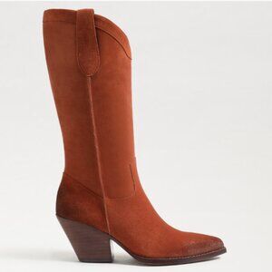 Sam Edelman Jamie Western Boot Size 8.5 New